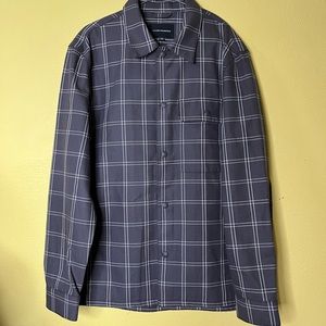 New Club Monaco Mens Thick/warm Pinstriped Jacket!